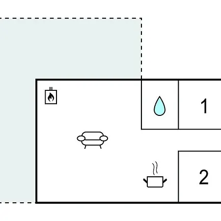 2 Bedroom Lovely In * Hejls