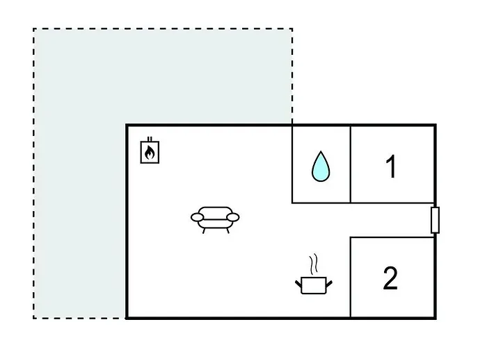 2 Bedroom Lovely In * Hejls